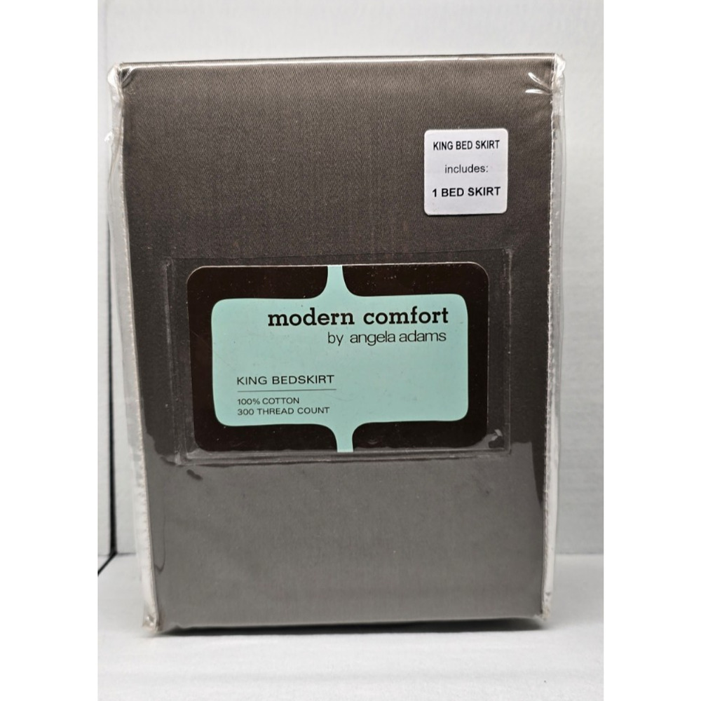 Modern Comfort by Angela Adams King Bed skirt 300 Thread Count